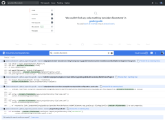 Example search for a Gradle API