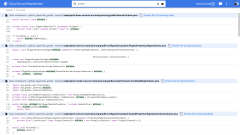 Sample search for actions