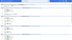 Sample search for actions in YAML files